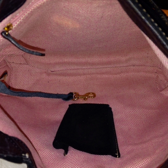 Dooney & Bourke Suede Shoulder Bag - Picture 8 of 8